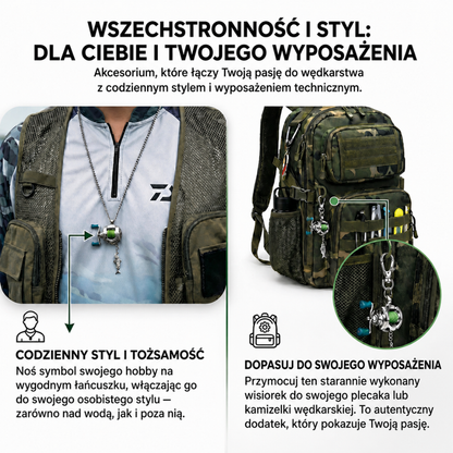 MONORA - Naszyjnik Wędkarski
