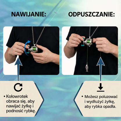MONORA - Naszyjnik Wędkarski